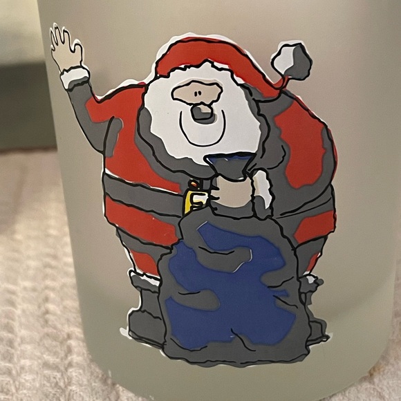 4 CHRISTMAS GLASSES CHRISTMAKKUH Old Fashioned WHISKEY On The Rocks GLASSES VTG - Picture 9 of 16